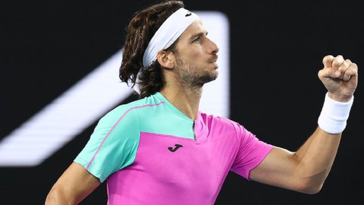 Feliciano López at the Australian Open 2022.