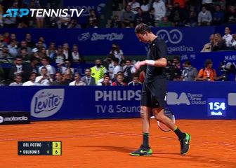 La despedida de Del Potro hace sombra a Delbonis