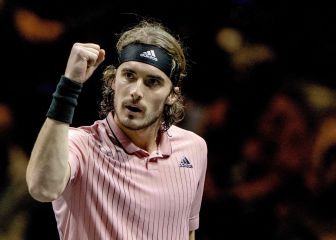 Tsitsipas y Auger cumplen: a semifinales en Róterdam