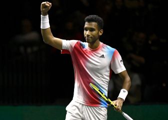 Auger remonta ante Rublev: a la final contra Tsitsipas