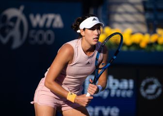 Muguruza se libra de Collins en primera ronda de Dubai