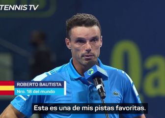 Bautista, tras ganar a Davidovich: 