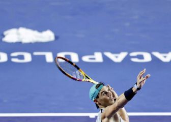 Nadal ya entrena en Acapulco para recuperar su trono