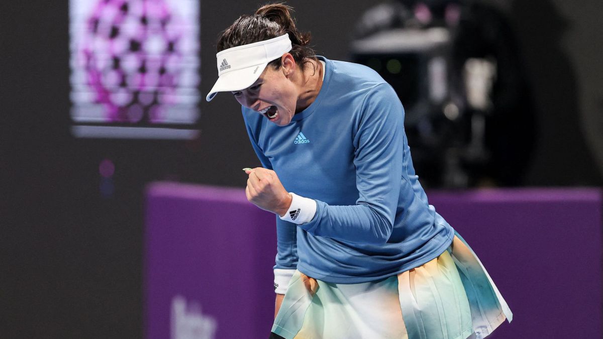 Garbiñe Muguruza takes out all her claw to erase ghosts