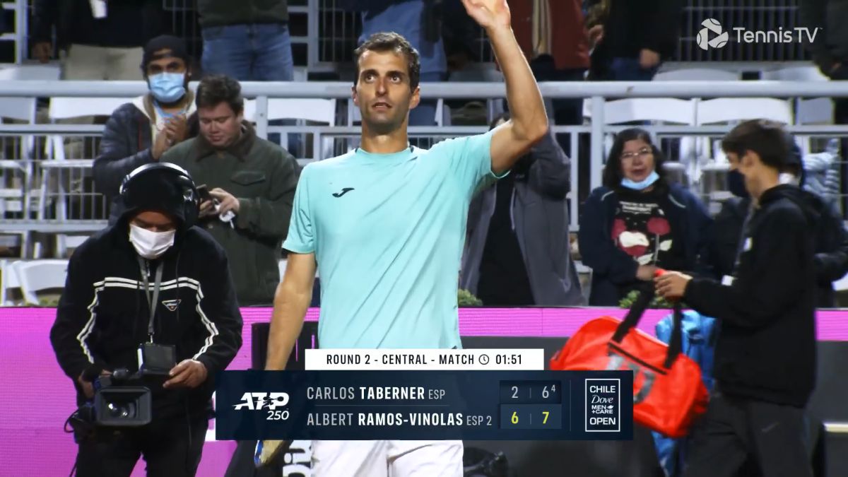 Albert Ramos gets into the quarterfinals at the expense of Taberner