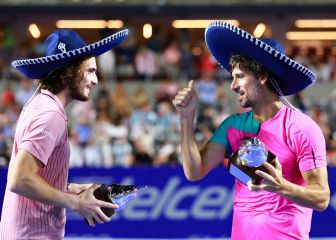 Feliciano López gana el título de dobles con Tsitsipas