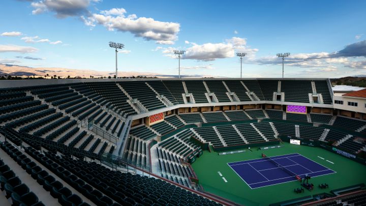 How much money in prize money and ATP points is distributed in Indian Wells?