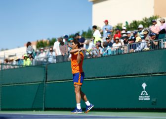 Nadal se viste de Goku para preparar Indian Wells