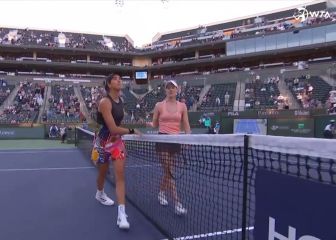 Muguruza se desploma