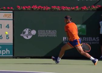 El puntazo cruzado de Rafa Nadal ante Korda que sonó a una remontada anunciada