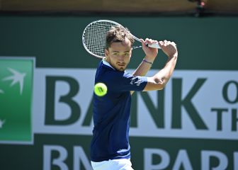 Medvedev pierde el uno