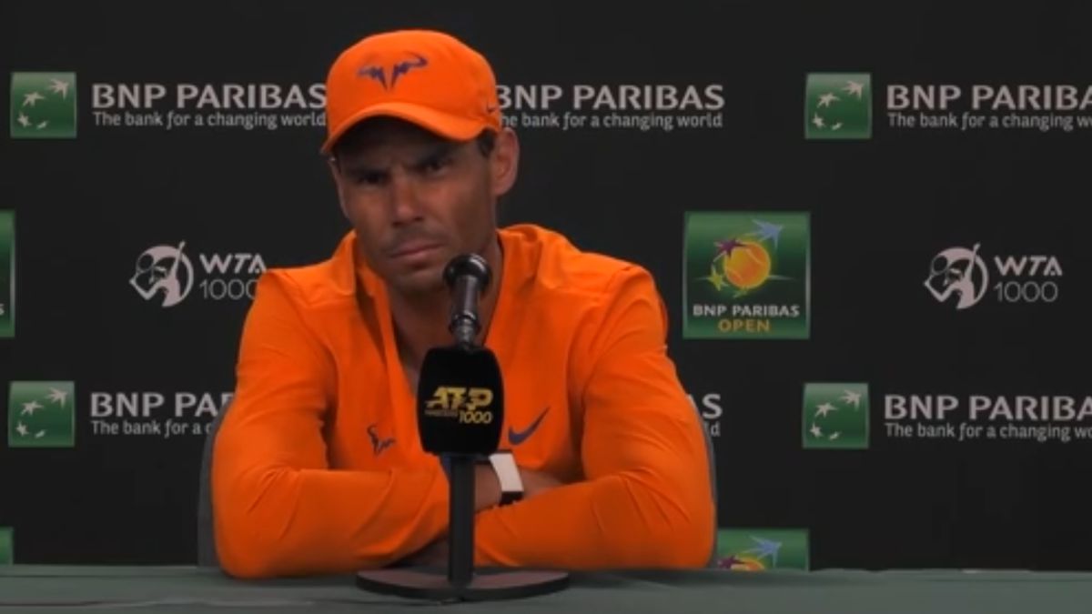 It was a very sensitive issue and Nadal did not dodge it: his answer is a masterclass