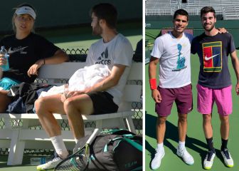 Un español pone a punto a Alcaraz y Badosa en California