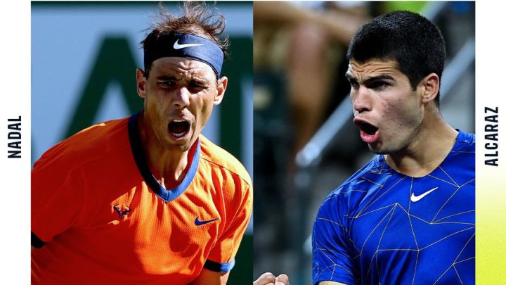 Semifinal histórica entre Alcaraz y Nadal en Indian Wells