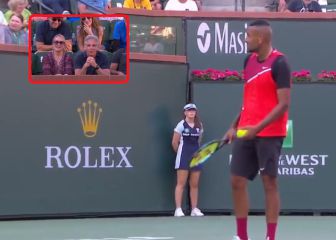 La bronca de Kyrgios a una estrella de Hollywood: 