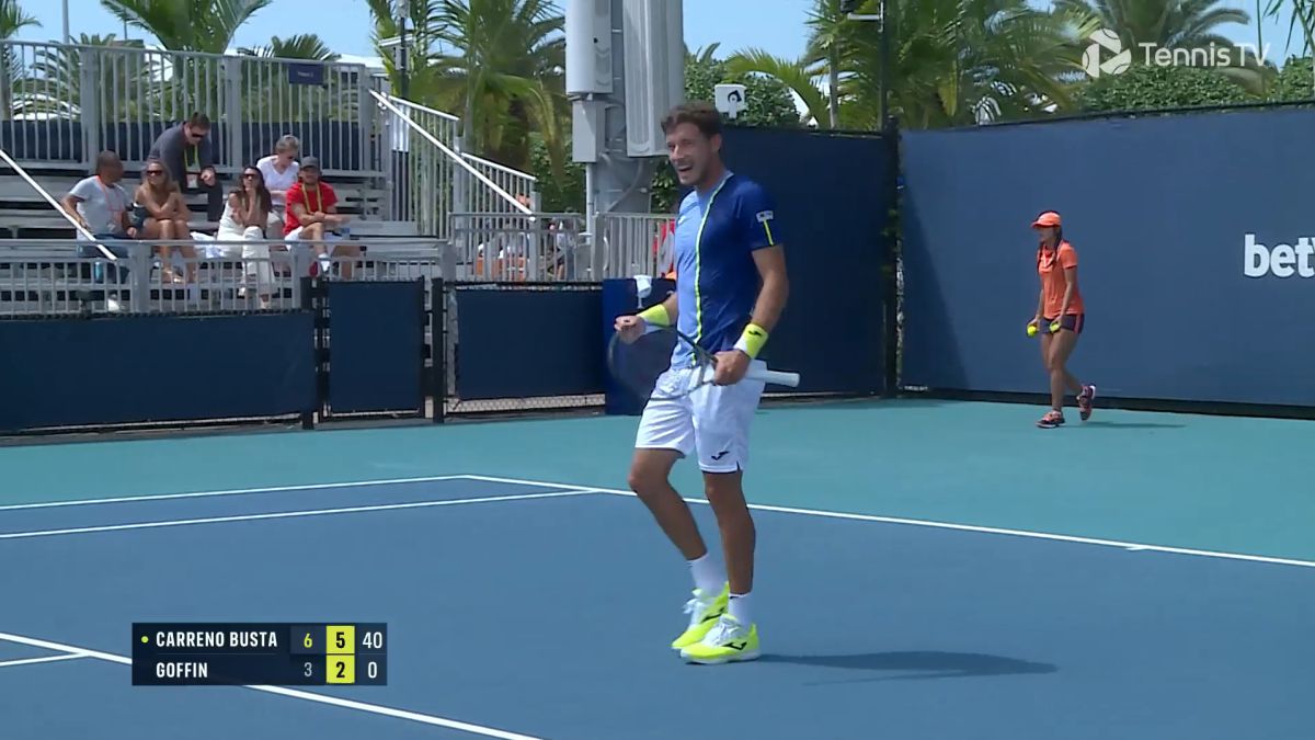 Carreño wins again in Miami four years later