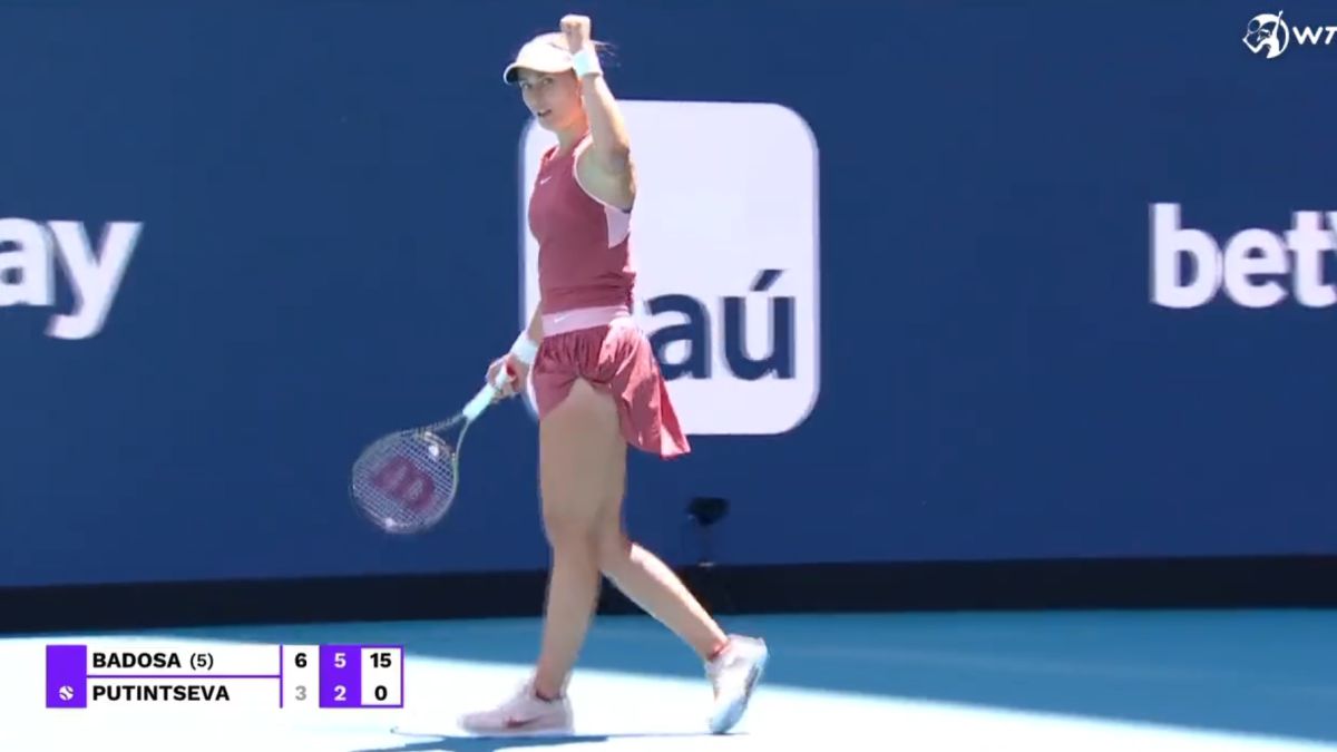 The funniest to watch on the WTA and we are lucky that it is from here: this Badosa is very top