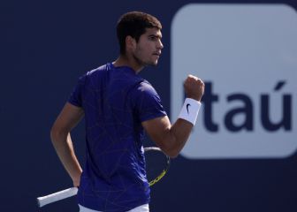 Alcaraz - Tsitsipas: horario, TV y dónde ver el Miami Open hoy en directo online