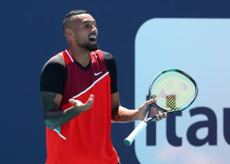 Kyrgios, casi 55.000 euros en multas en tres semanas