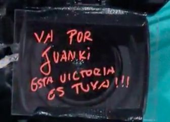 Las emotivas dedicatorias de Alcaraz al ausente ‘Juanki’