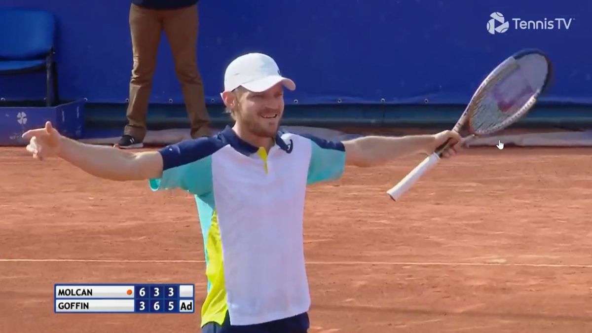 Goffin wins his sixth title, second on gravel