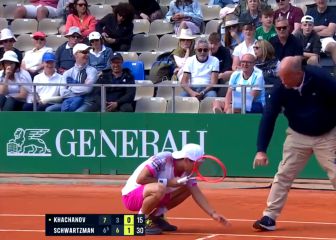 Pocos se han puesto así con el juez y se han ido de rositas: miren la que montó Schwartzman