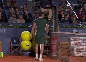 Esto sobra, Tsitsipas: fue tan feo y antideportivo que Alcaraz se le quedó 5