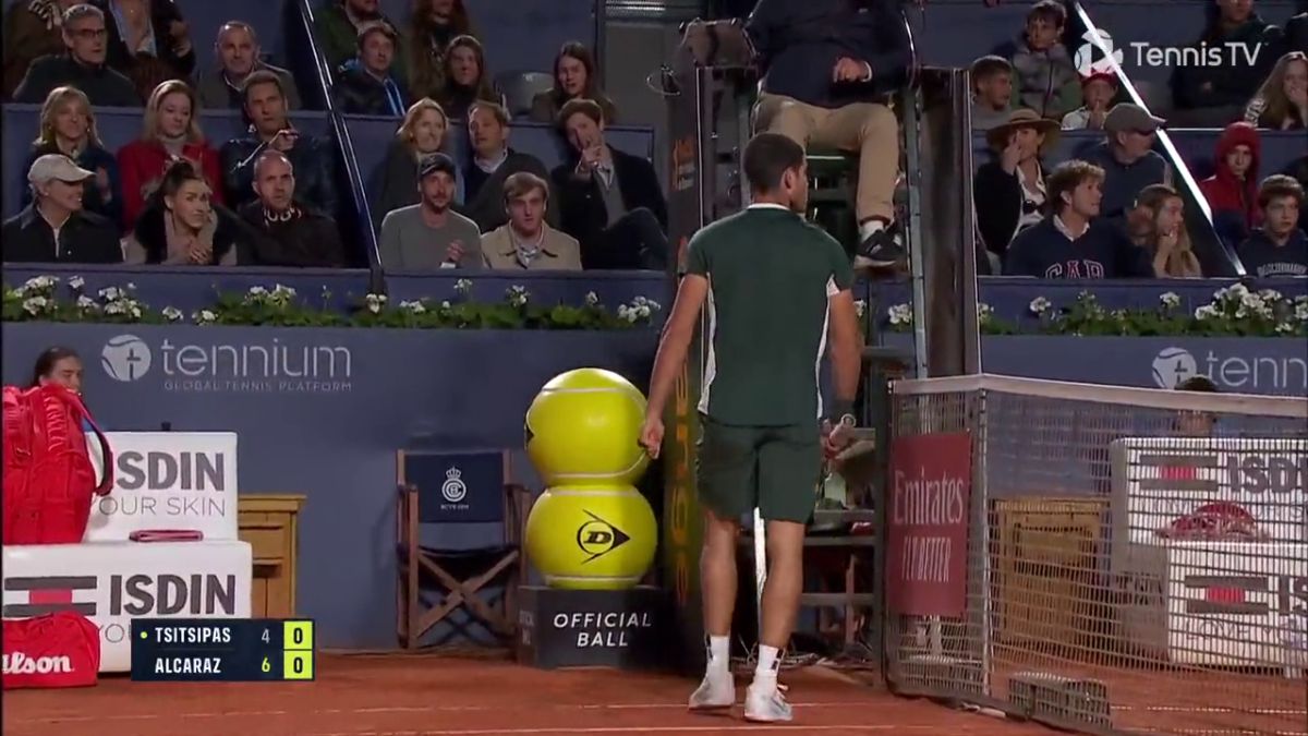 This is left over, Tsitsipas: it was so ugly and unsportsmanlike that Alcaraz was left 5″ looking defiant