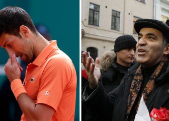 El dardo de Kasparov a Djokovic tras apoyar a los tenistas rusos que no irán a Wimbledon