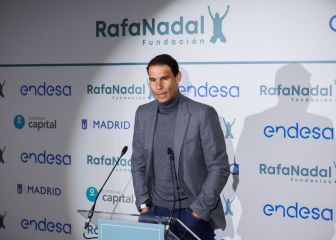 Rafa Nadal abre un nuevo centro de su Fundación en Madrid