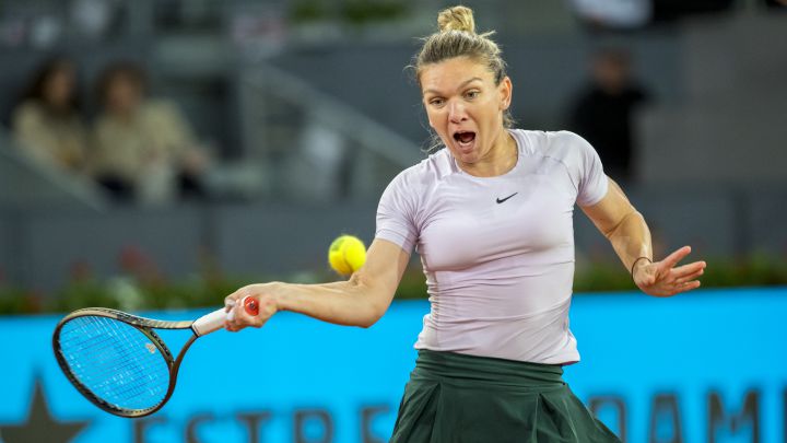 04/28/22 MUTUA MADRID OPEN 2022 SIMONA HALEP - SHUAI ZHANG SIMONA HALEP