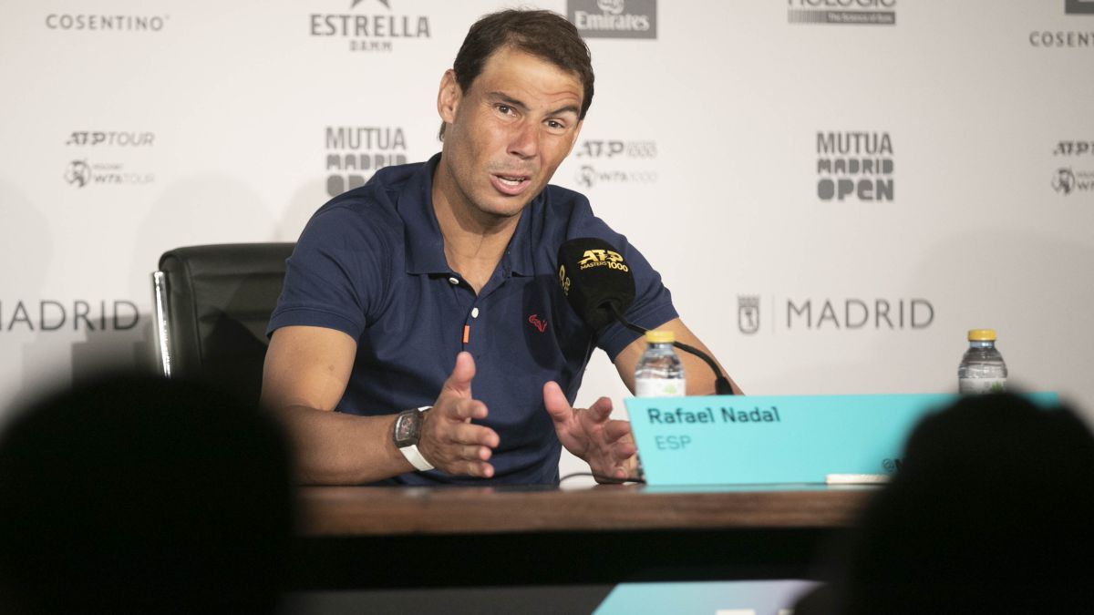 Nadal, cautious: “The reality is that it will be a difficult week”