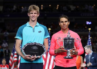 Anderson, finalista ante Nadal en el US Open 2017, se retira