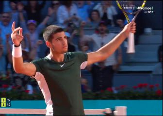 El punto del torneo de Alcaraz en bola de set y al número 1 del mundo