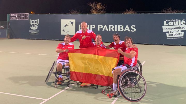España, subcampeona de la Copa del Mundo de tenis en silla de ruedas
