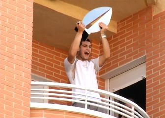 Alcaraz se gana a sus vecinos nada más llegar a casa