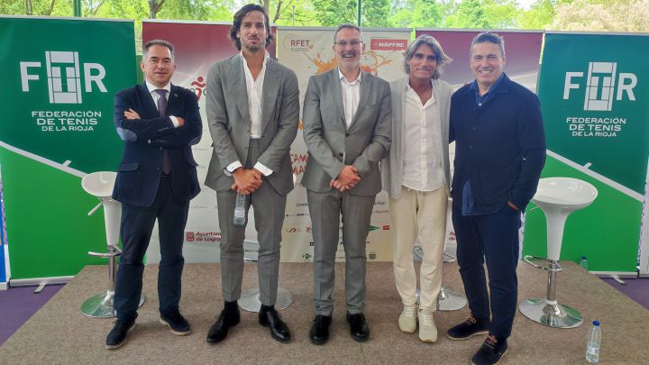 05/12/2022 Logroño will host the country's tennis promises at the 56th Spanish Children's Championship this July at Las Norias.  Feliciano López has acted as godfather of this new edition of the Children's Spanish Championship SPORTS SPAIN EUROPE LA RIOJA DEPARTMENT OF SPORTS