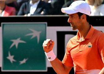 Djokovic reina en Roma