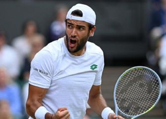 Berrettini, baja en Roland Garros