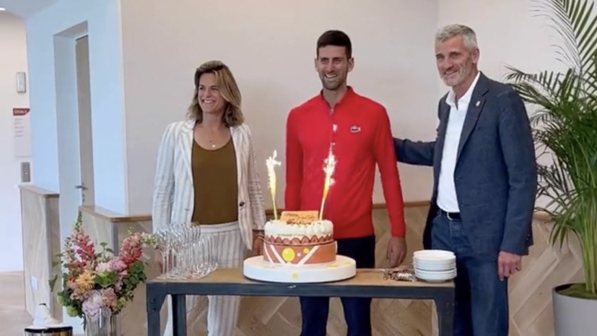 Djokovic celebrates his 35th birthday on the world throne