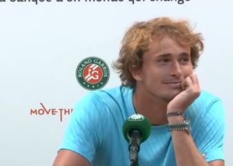 Zverev estalla contra un periodista y con toda la razón del mundo: vean la escena