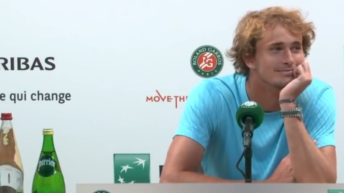 Zverev explodes against a journalist and with all the reason in the world: see the scene