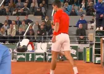 Se llevó una pitada tremenda porque no se pueden perder las formas así por esto: Djokovic...