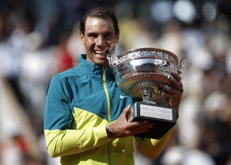 Así celebró Nadal su 14º Roland Garros