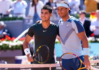 Alcaraz se rinde a Nadal