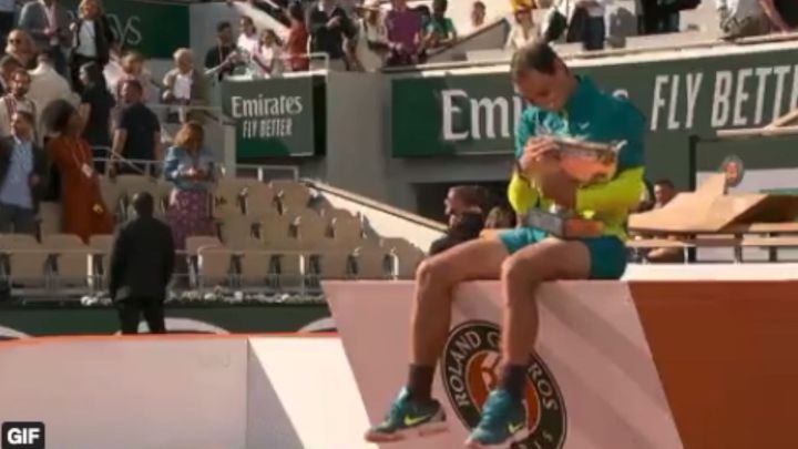 Van 14 y es como el primero: el GIF de Nadal con su \