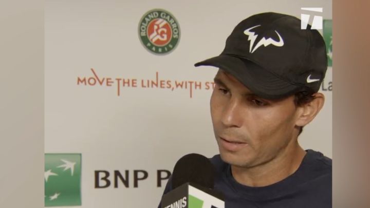 Por cosas así lo de señor se le queda corto a Nadal: acaba de ganar el 14 y se acuerda de esto