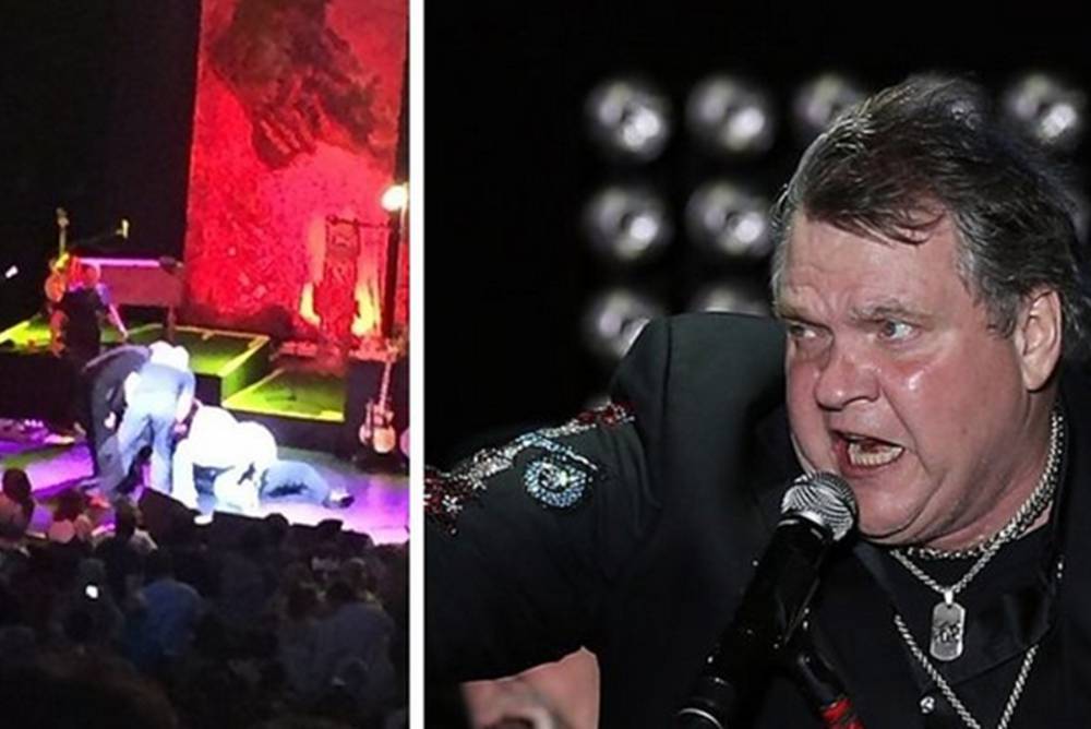 Meat Loaf se derrumba en pleno concierto