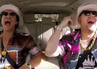 Bruno Mars, insuperable en Carpool Karaoke
