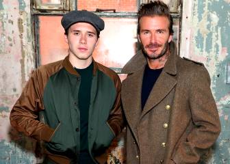 David Beckham y su hijo Brooklyn sufren un accidente de auto